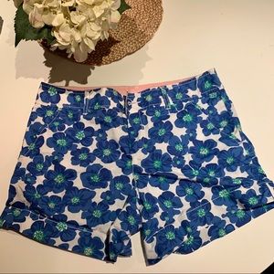 Lilly Pulitzer flower shorts, size 6